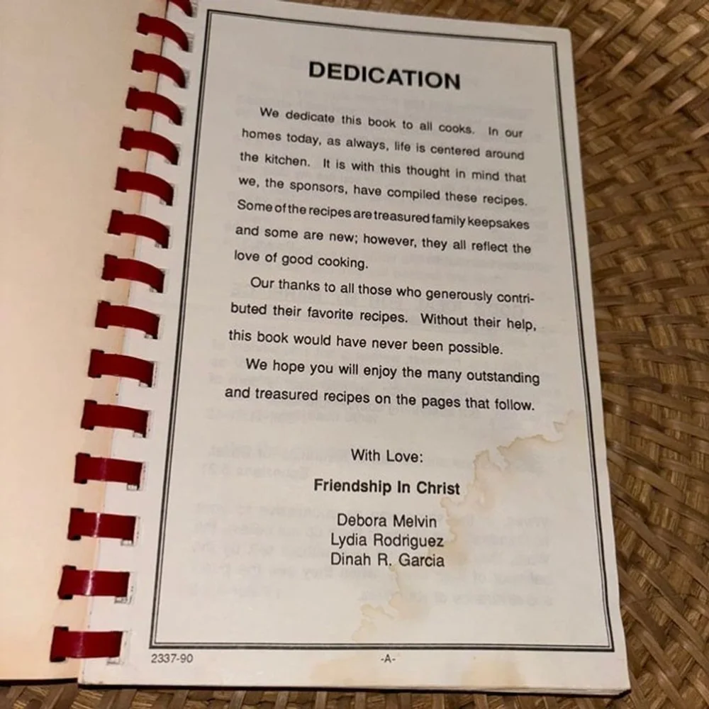 Not By Bread Alone, Vintage Spiral-Bound Cookbook